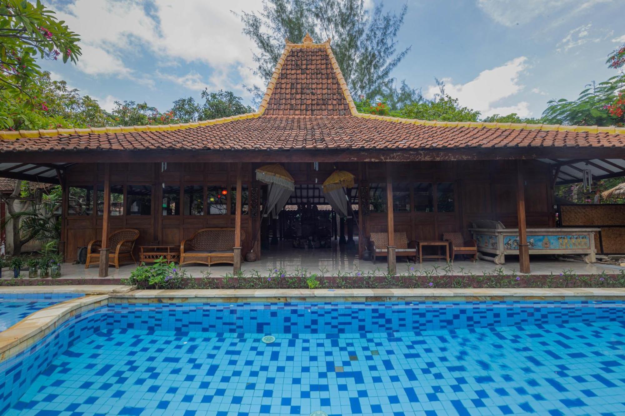 Omah Gili Hotel Gili Air Ngoại thất bức ảnh